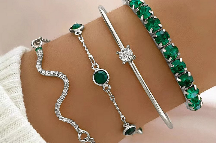 Miray | Aurora Smeraldo armbåndssett