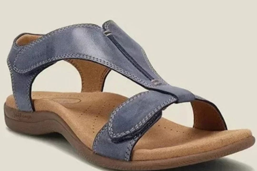 Ortopediske sandaler med kilehæl