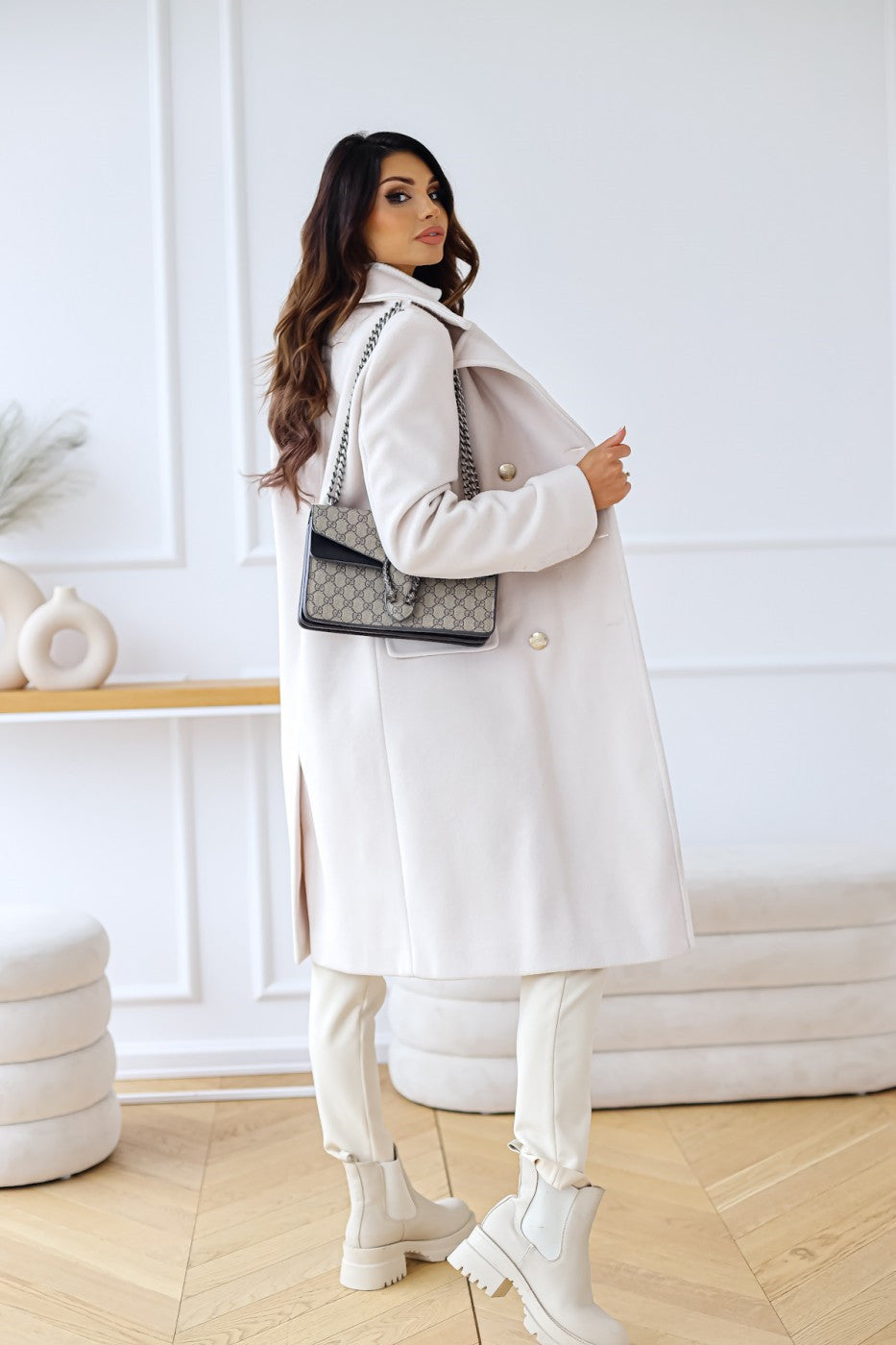 Trenchcoat-jakke