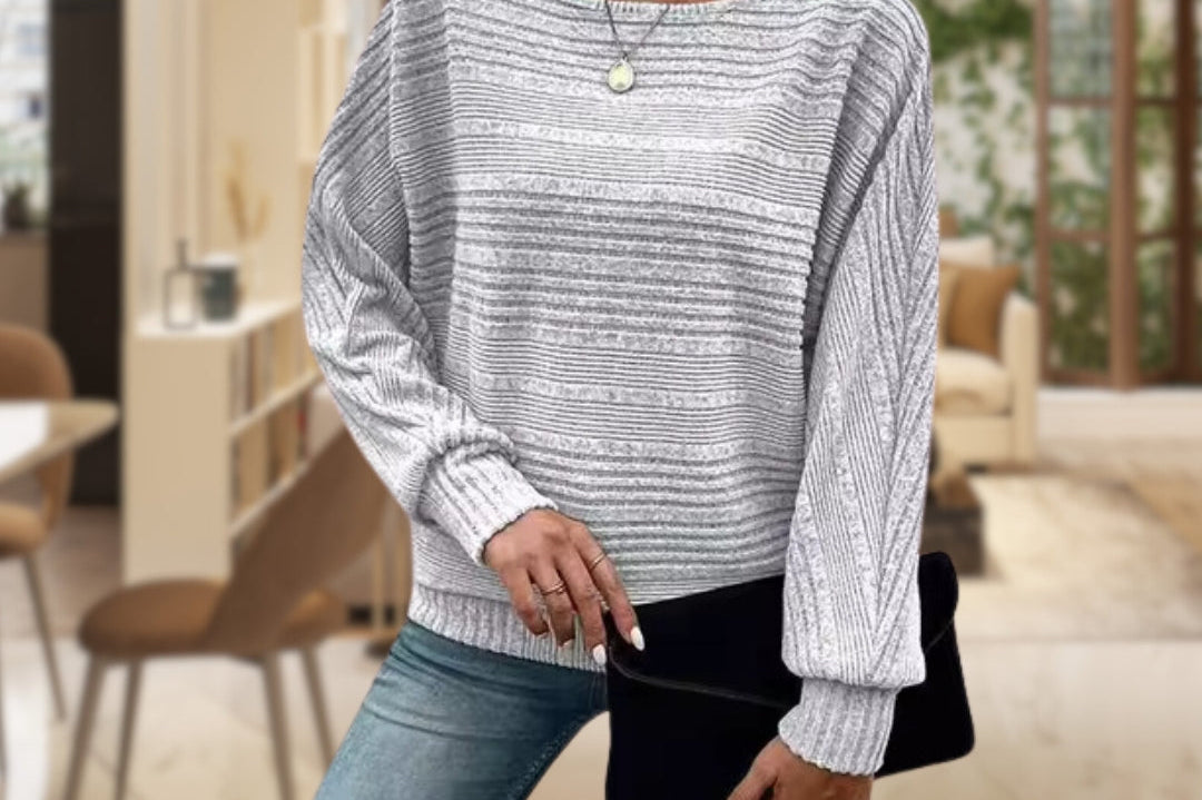 Anna | Strukturert genser