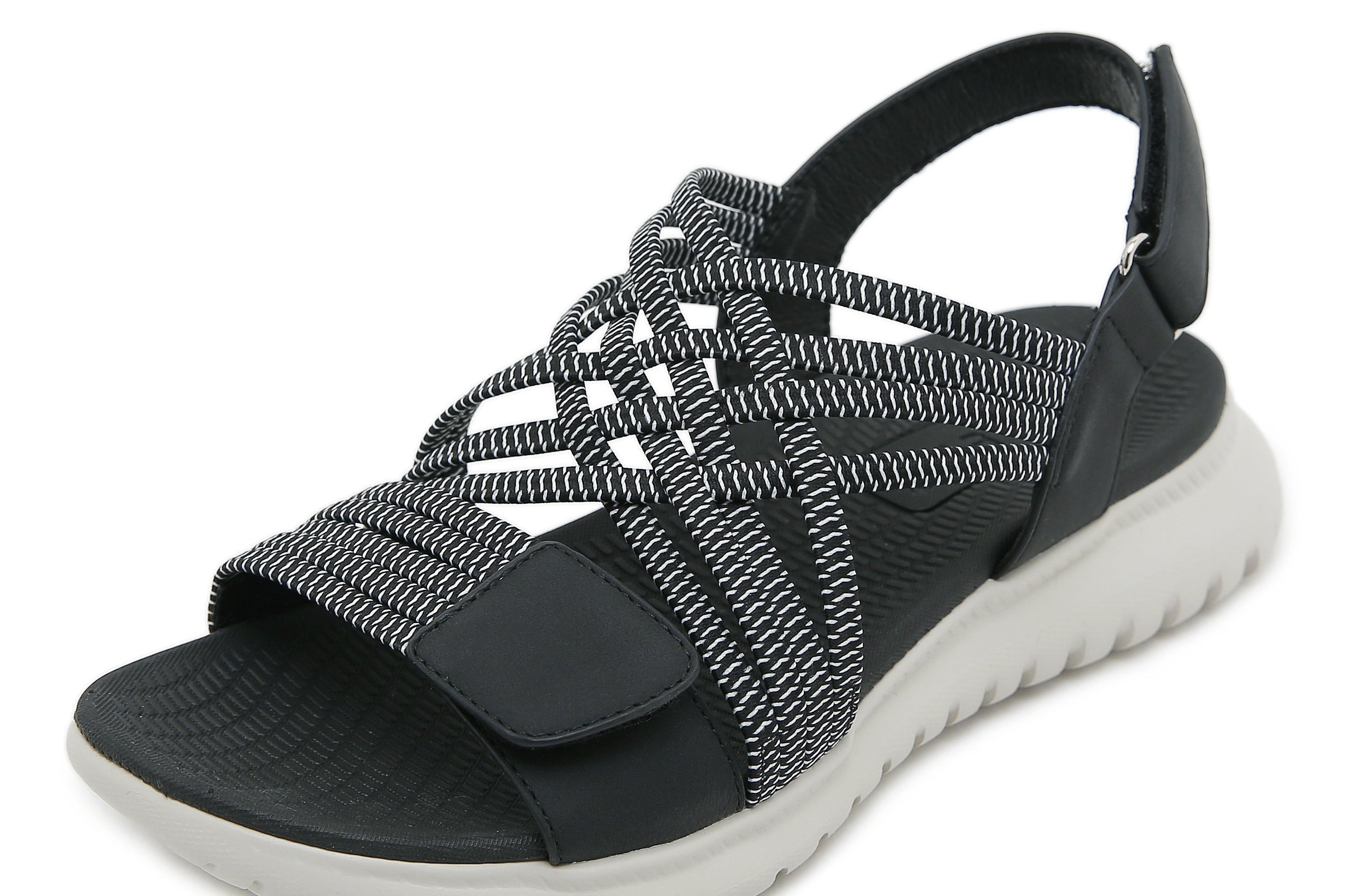 Soline | Sporty-chikke sandaler med høy såle
