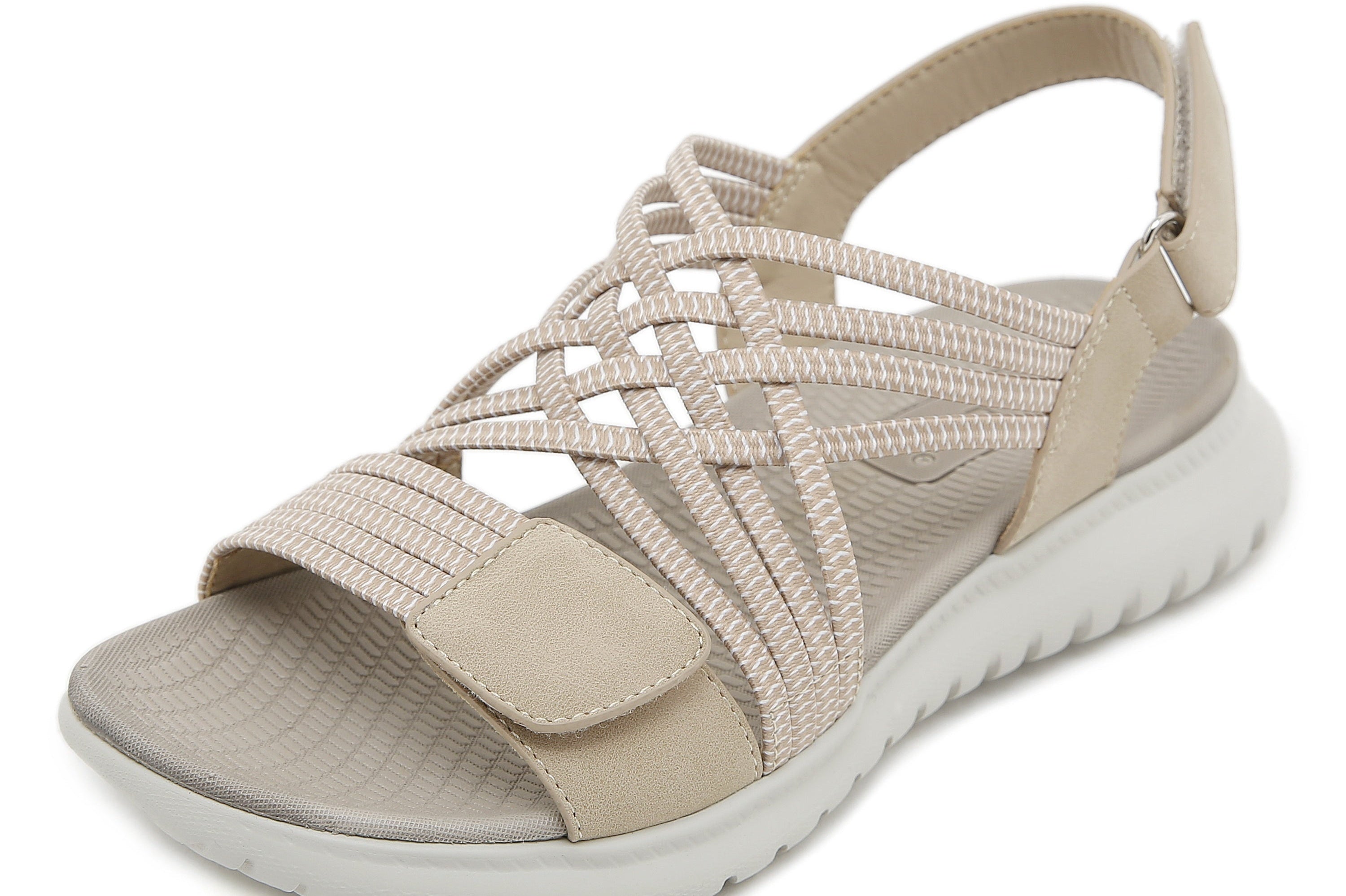 Soline | Sporty-chikke sandaler med høy såle