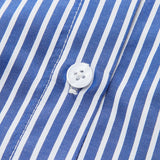 Asymmetrisk Stripete Bluse med Knyttedesign – 100% Polyester 2