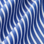 Asymmetrisk Stripete Bluse med Knyttedesign – 100% Polyester 3