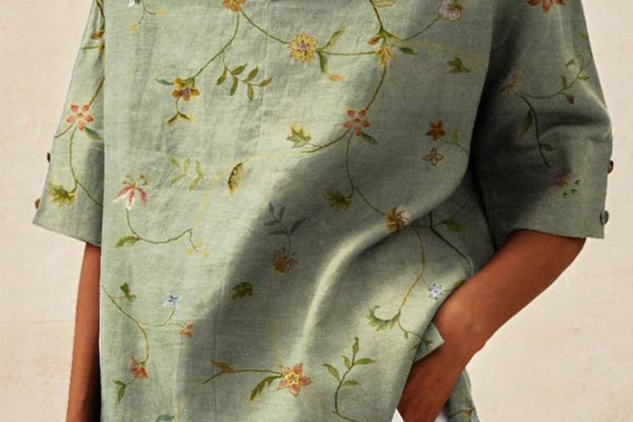 Andrea | Elegant topp med V-hals