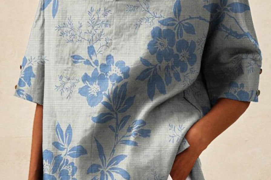 Andrea | Elegant topp med V-hals