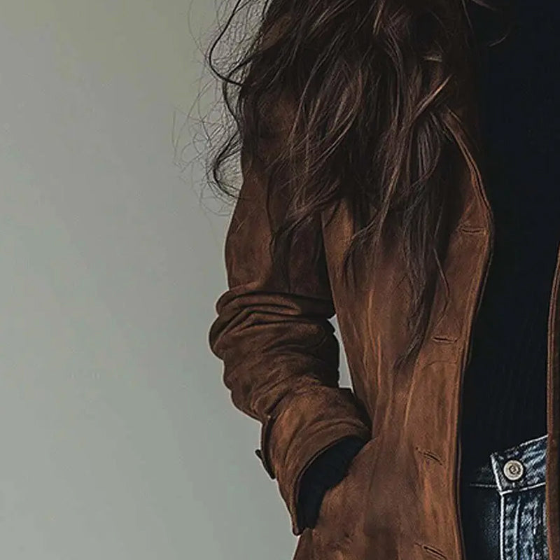 Adela | Elegant lång kappa