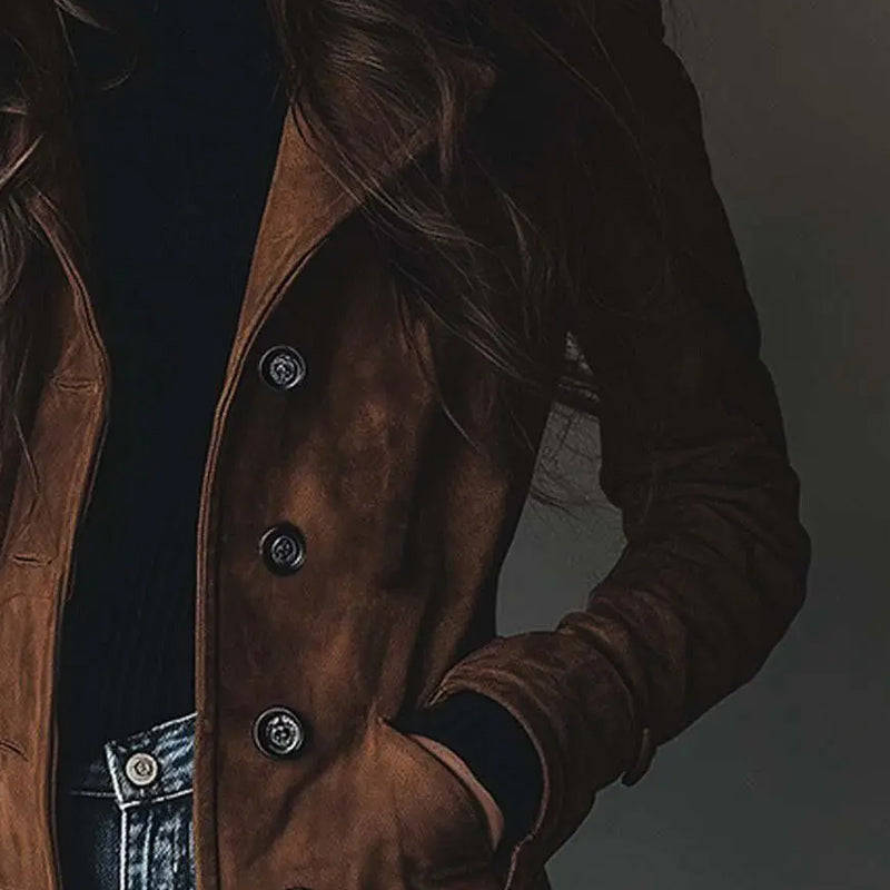 Adela | Elegant lång kappa