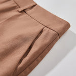 Høyt Liv Cropped Skinny Bukser i Woven Stoff – Tynn Passform 6