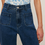 Høyt liv med lommedetaljer og vide benjeans – Denim 6