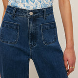 Høyt liv med lommedetaljer og vide benjeans – Denim 6