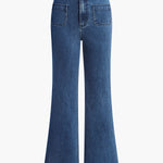 Høyt liv med lommedetaljer og vide benjeans – Denim 7