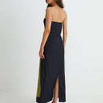 Lang Floral Print Split Tube Maxi Kjole – Lett og Komfortabel Maxikjole Dame til Bryllup 2