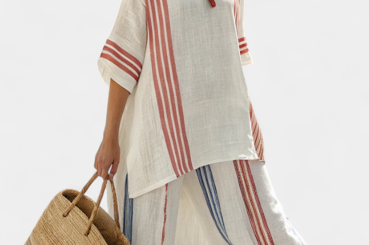 Mirthe | Oversized luftig todelt sett