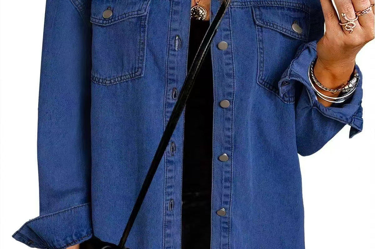 Simone | Denimjakke med tidløs snitt