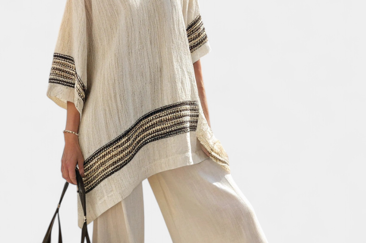Mirthe | Oversized luftig todelt sett