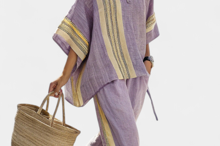 Mirthe | Oversized luftig todelt sett