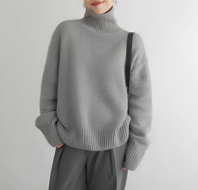KAITLINA - EVIGT ELEGANT STICKAD TRÖJA KOLLEKTION