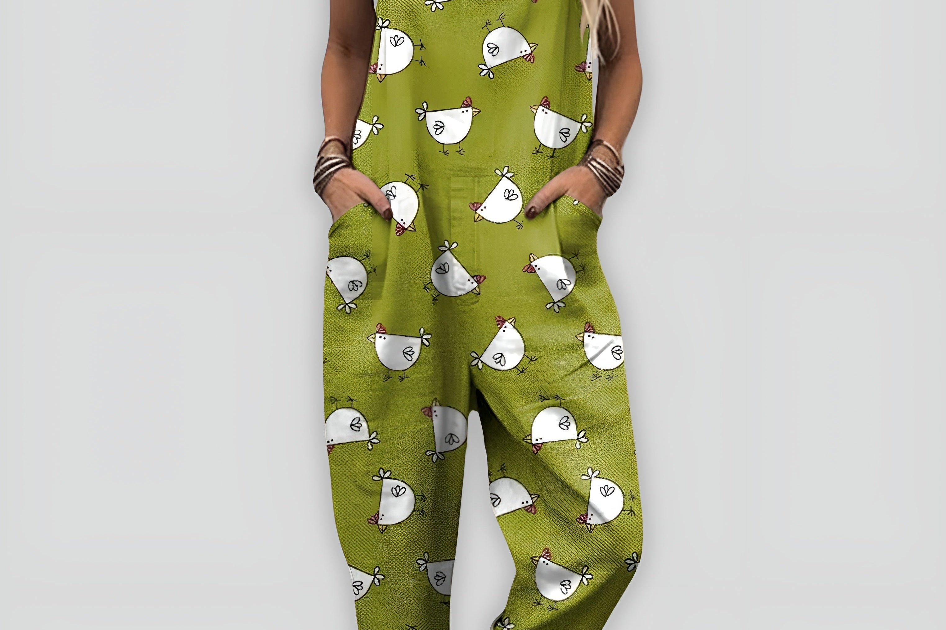 Anja | Komfortabel og stilfull jumpsuit med løs passform