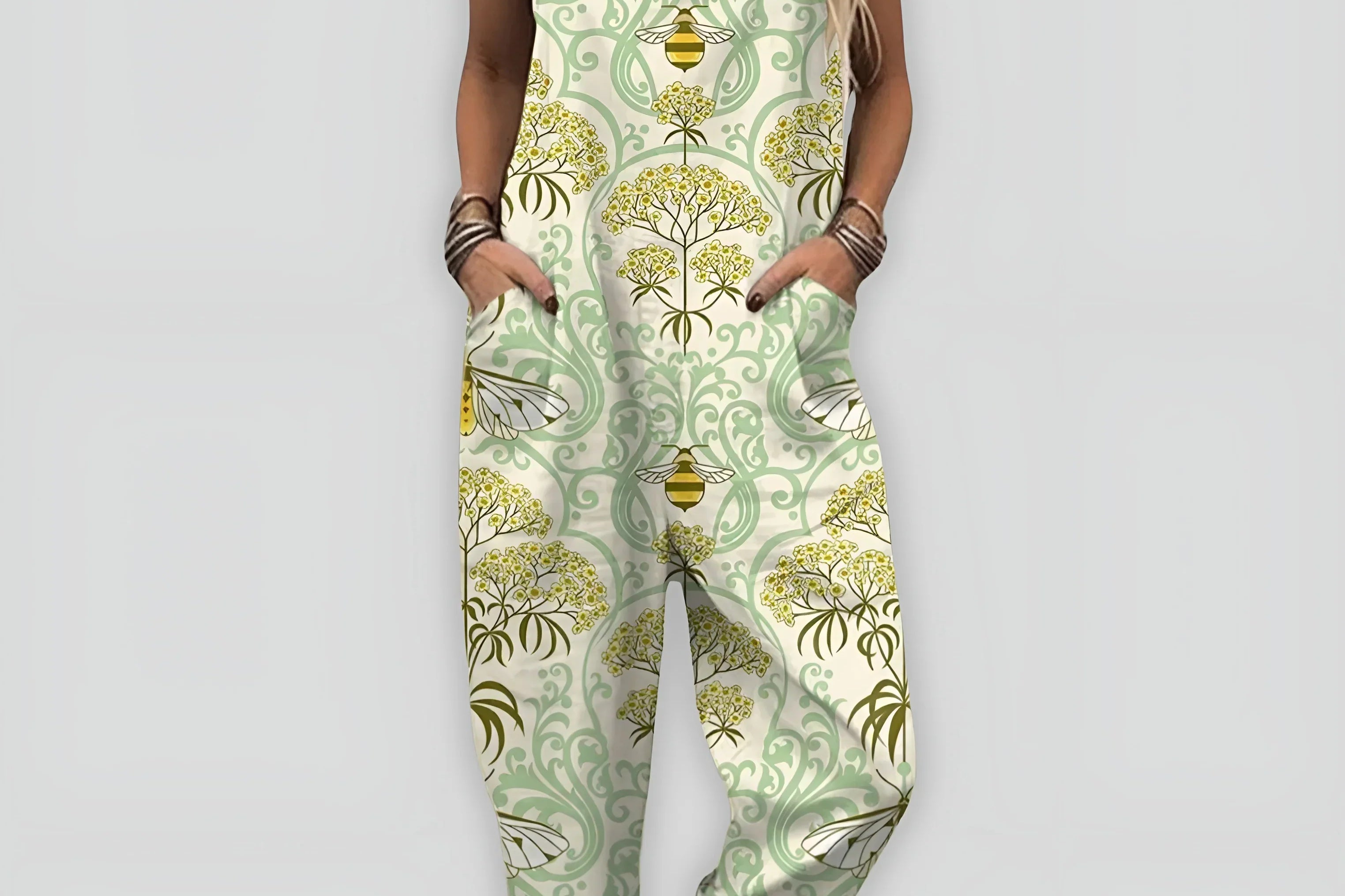 Anja | Komfortabel og stilfull jumpsuit med løs passform
