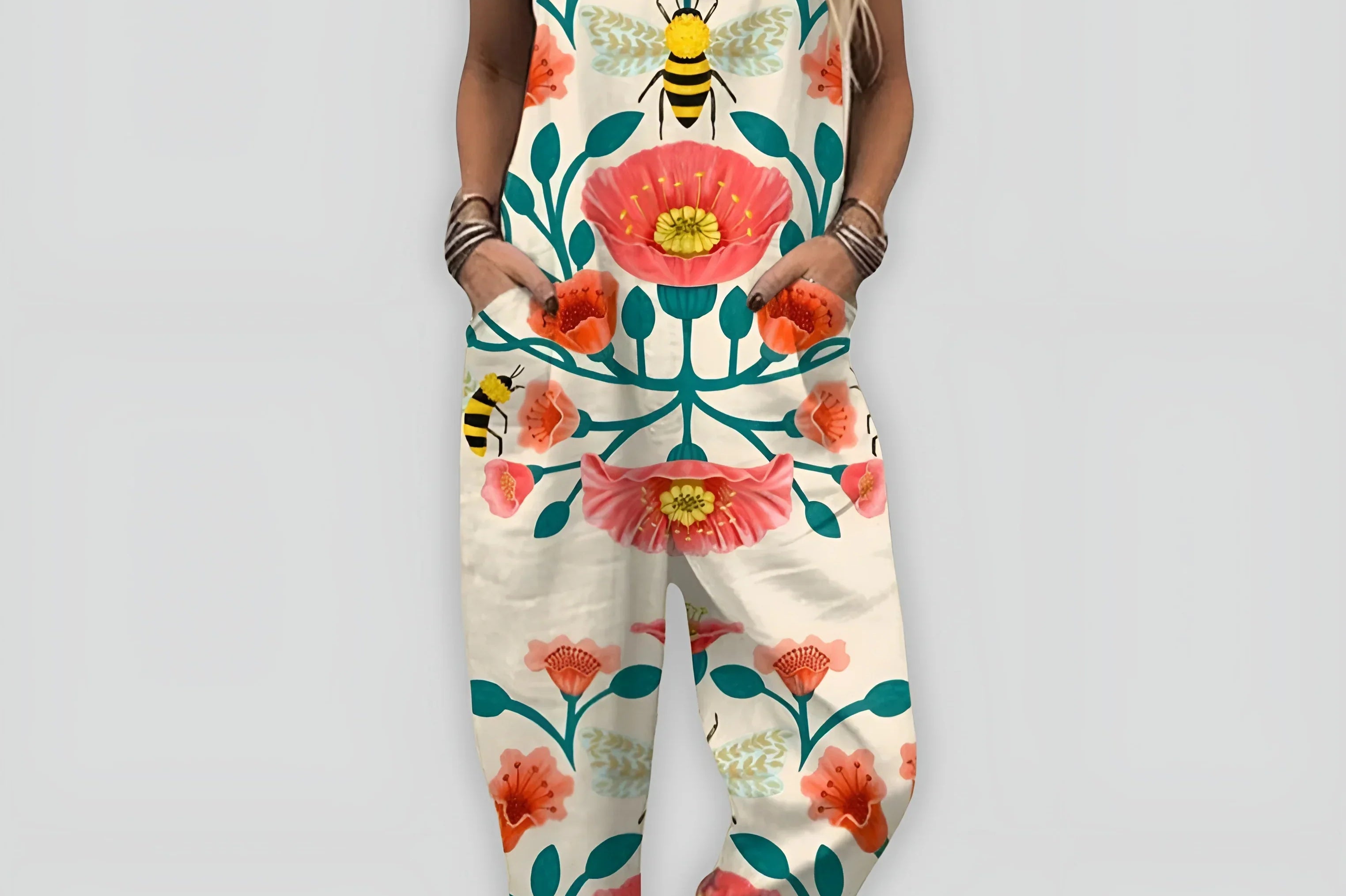 Anja | Komfortabel og stilfull jumpsuit med løs passform