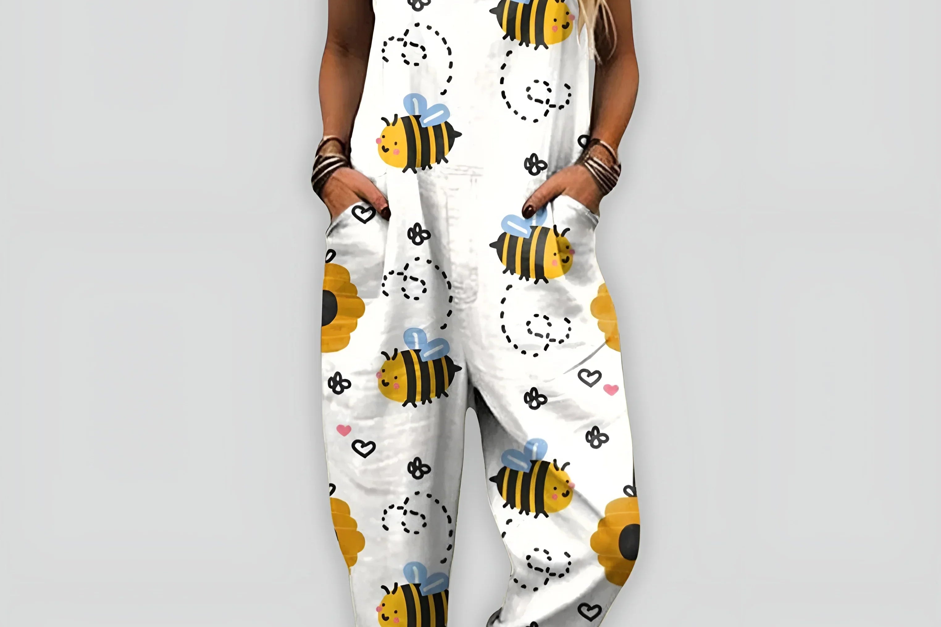 Anja | Komfortabel og stilfull jumpsuit med løs passform