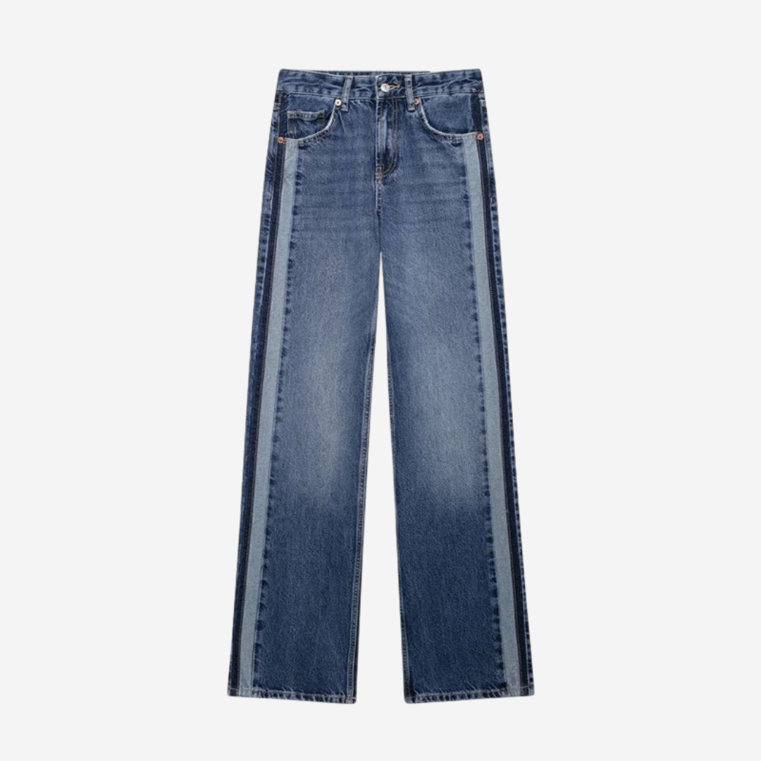SVEA | 	Raka jeans med hög midja