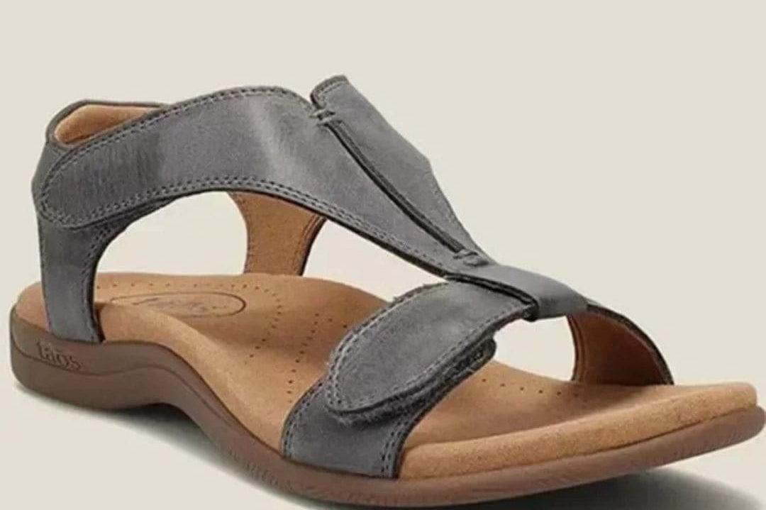 Ortopediske sandaler med kilehæl